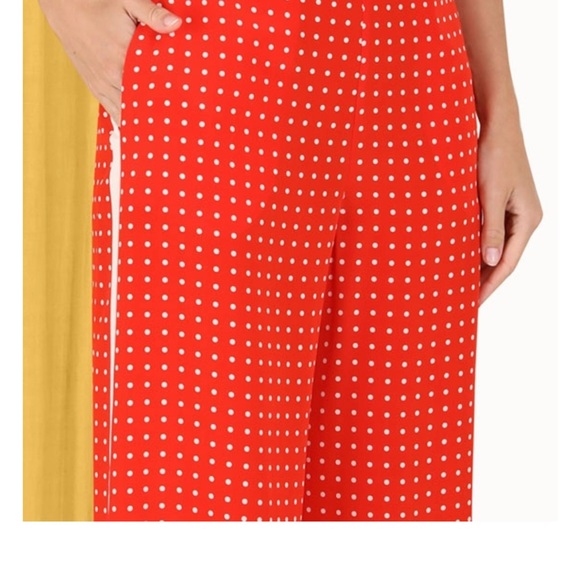 Authentic Zimmermann High Tide Resort 2023 Red Polka Dot Matching pant/top set - Picture 10 of 10